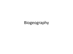 Biogeography