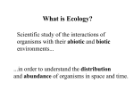 Population Ecology: Life History Strategies