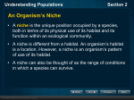 Understanding Populations Section 2 Species Interactions