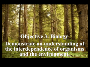 Biology Objective 3