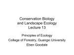 Bio 320 - College of Forestry, University of Guangxi