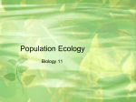 Population Ecology - HRSBSTAFF Home Page