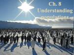 Understanding populations