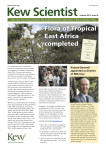 Kew Scientist Flora of Tropical East Africa completed