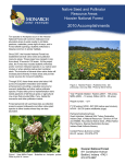 Title text here 2010 Accomplishments Native Seed and Pollinator Resource Areas