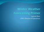 Winter Weather Forecasting Primer