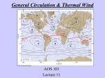 Thickness and the Thermal Wind