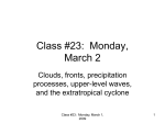 Class #25: Friday, March 7