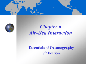 Physical properties of the atmosphere