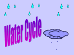 All About the Water Cycle - Mercer Island School District