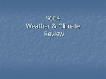 S6E4 Weather & Climate Review