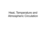Heat, Temperature & Circulation