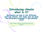 Introducing climate what is it?