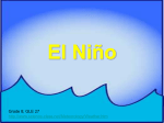 El Niño - WBR Teacher Moodle