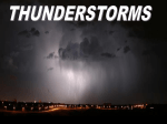 Thunderstorms and Tornadoes