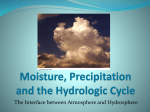 The Hydrologic Cycle.