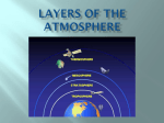 Layers of the Atmosphere