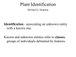 PowerPoint Presentation - Chapter 15 Plant Identification
