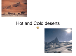 Hot and Cold deserts