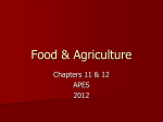 Food & Agriculture