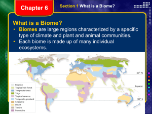 Ch. 6-Biomes