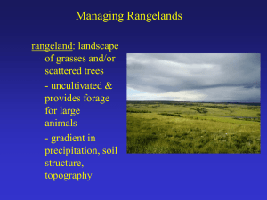 Rangelands Lectures