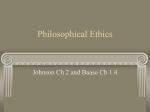 Philosophical Ethics - Bucknell University