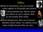 Ethical Theories