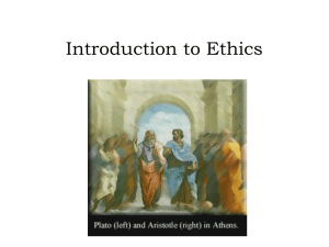 introdcution to ethics - MDC Faculty Home Pages