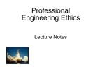 Professional Ethics