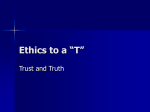 Ethics to a “T”