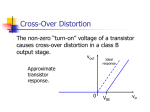 Cross-Over Distortion