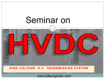 HVDC(high voltage DC)