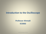Introduction to the Oscilloscope