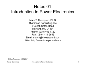 Fundamentals of Power Electronics