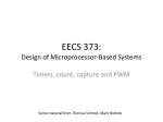EECS 373: Design of Microprocessor