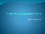 Sistem Mikroprosesor II - Yogyakarta State University