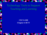 Technology Tools to Support Teaching and Learning