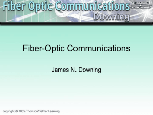 Fiber Optic Communications - New Mexico State University