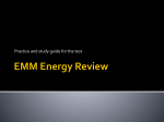 EMM Energy Review