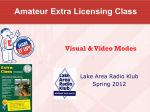 Amateur Extra Licensing Class