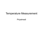 TEemperature Sensor - Gadjah Mada University