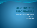 ELECTROSTATIC PRECIPITATORS