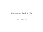 Modulasi Sudut (2) - Indonesian Computer University