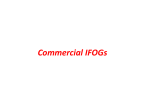 Commercial IFOGs