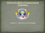 - Universal College of Engineering & Technology