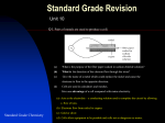 Unit 10 Revision - Deans Community High School