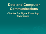 Signalling Encoding Techniques