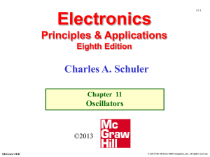 Chapter 11 - Oscillators