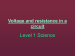 Voltage in a circuit